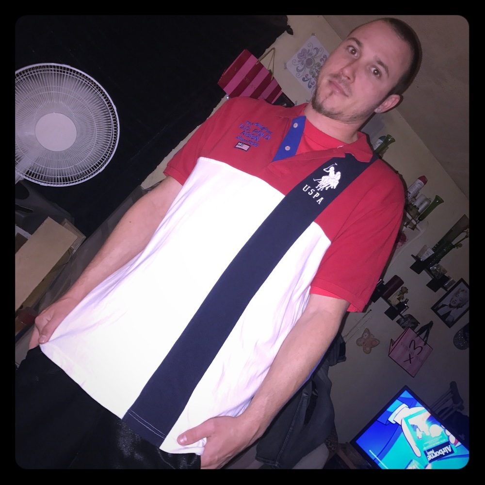 US Polo limited Edition collar Tee XL